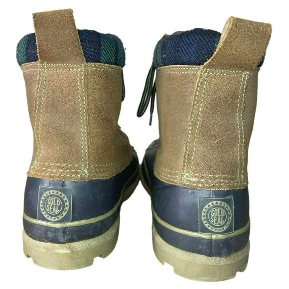 Gold Seal Duck Boots Thermolite Steel Shank Duck Winter Rain Boots Men's Size 11 - Picture 3 of 5